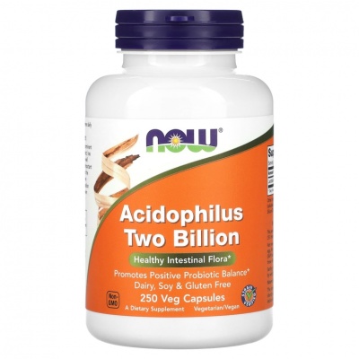  NOW ACIDOPHILUS  2 BILLION  250 